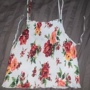 Floral cropped tank from FOREVER21